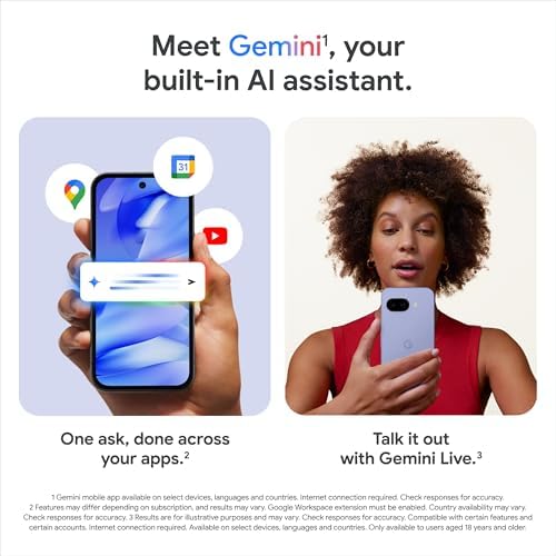 Google Pixel 9a  128GB  Iris   Unlocked  Renewed