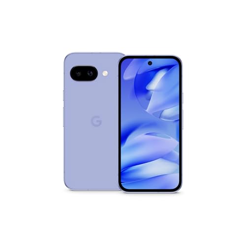 Google Pixel 9a with Gemini   Unlocked Android Smartphone with Incredible Camera and AI Photo Editing  All Day Battery  and Powerful Security   Iris   128 GB