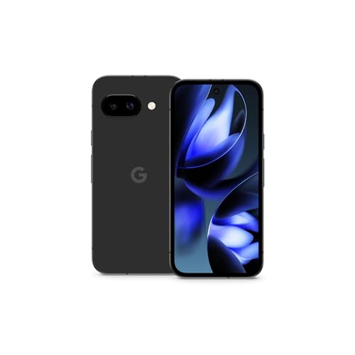 Google Pixel 9a with Gemini   Unlocked Android Smartphone with Incredible Camera and AI Photo Editing  All Day Battery  and Powerful Security   Obsidian   128 GB