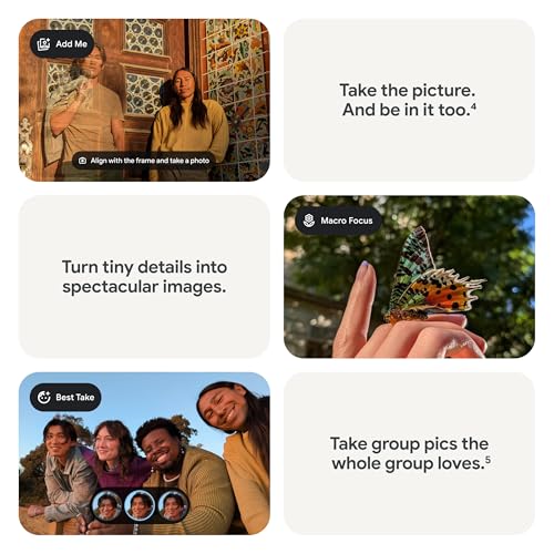 Google Pixel 9a with Gemini   Unlocked Android Smartphone with Incredible Camera and AI Photo Editing  All Day Battery  and Powerful Security   Obsidian   128 GB