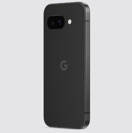 Google Pixel 9a with Gemini   Unlocked Android Smartphone with Incredible Camera and AI Photo Editing  All Day Battery  and Powerful Security   Obsidian   128 GB  Renewed 