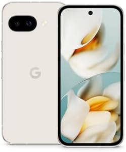 Google Pixel 9a with Gemini   Unlocked Android Smartphone with Incredible Camera and AI Photo Editing  All Day Battery  and Powerful Security   Porcelain   128 GB