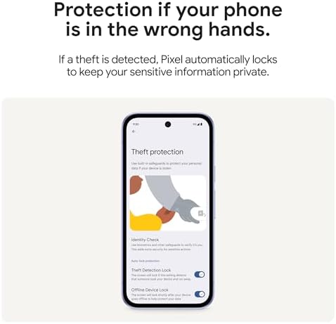 Google Pixel 9a with Gemini   Unlocked Android Smartphone with Incredible Camera and AI Photo Editing  All Day Battery  and Powerful Security   Peony   128 GB