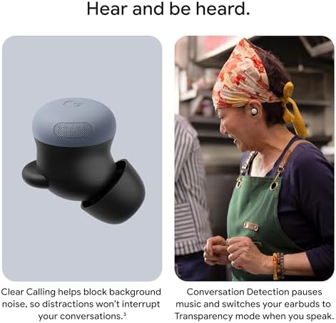 Google Pixel Buds Pro 2   Wireless Bluetooth Earbuds with Pro Level Active Noise Cancellation   Built for Gemini AI Assistant   Moonstone  2025 Model 