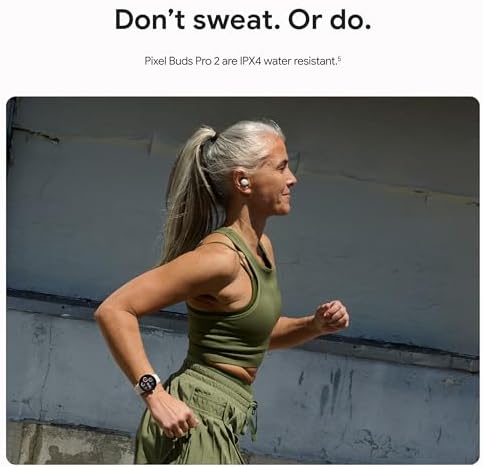 Google Pixel Buds Pro 2   Wireless Earbuds with Active Noise Cancellation   Bluetooth Headphones   Hazel