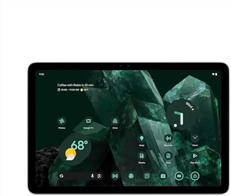 Google Pixel Tablet   Android Tablet with 11 Inch Screen and Extra Long Battery Life   Hazel   8 GB RAM   256 GB