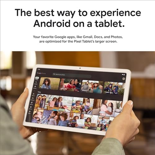 Google Pixel Tablet   Android Tablet with 11 Inch Screen and Extra Long Battery Life   Hazel   8 GB RAM   256 GB