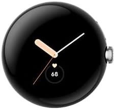 Google Pixel Watch 1st Gen  Previous Model    Android Smartwatch with Fitbit Activity Tracking   Heart Rate Tracking Watch   Matte Black Stainless Steel case with Obsidian Active band   WiFi