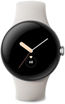 Google Pixel Watch 1st Gen  Previous Model    Android Smartwatch with Fitbit Activity Tracking   Heart Rate Tracking Watch   Matte Black Stainless Steel case with Obsidian Active band   WiFi