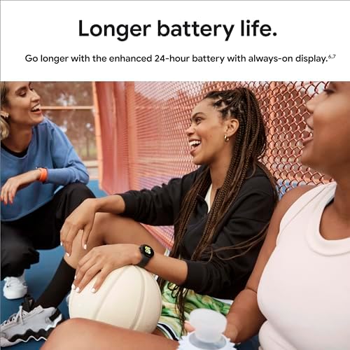 Google Pixel Watch 2  Previous Model  with the Best of Fitbit   Heart Rate Tracking  Stress Management  Safety Features   Android Smartwatch   Matte Black Aluminum Case   Obsidian Active Band   WI FI