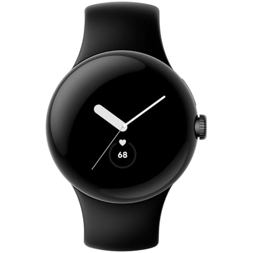 Google Pixel Watch 41mm Smartwatch with WiFi  GPS  BT and Heart Rate Monitor in Bulk Packaging  Obsidian 