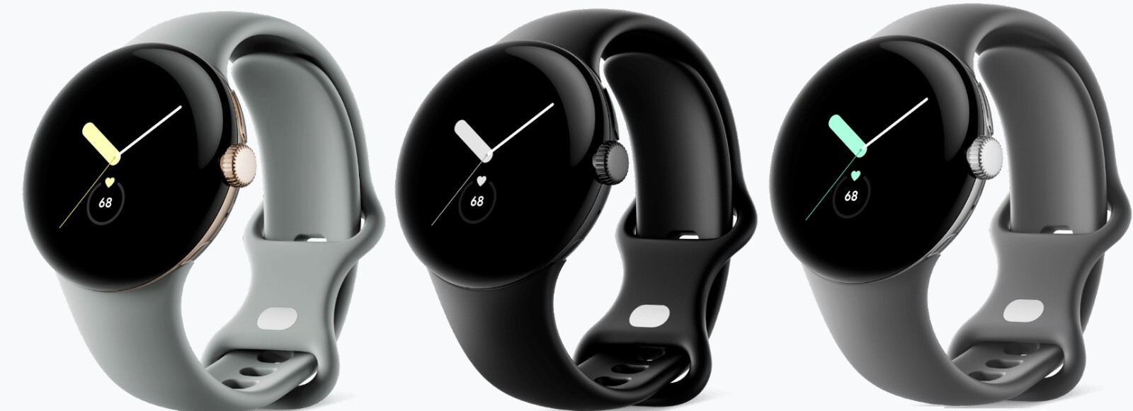 Google Pixel Watch 41mm GPS   WiFi   Bluetooth Gold Black Silver Watch Excellent