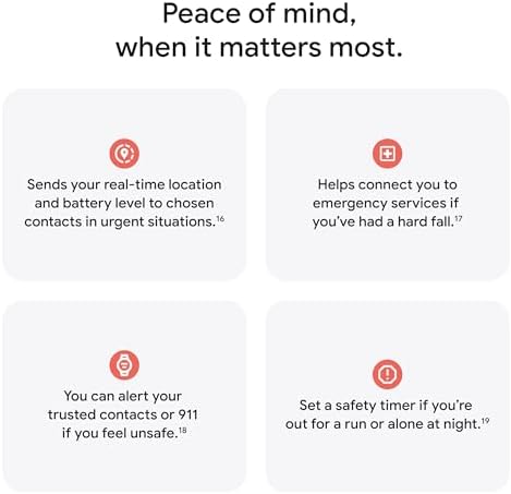 Google Pixel Watch 4  45mm    Android Smartwatch with Heart Rate and Sleep Tracking   40 Hour Battery   Fitness Tracking   Google AI   Matte Black Aluminum Case   Obsidian Active Band   Wi Fi