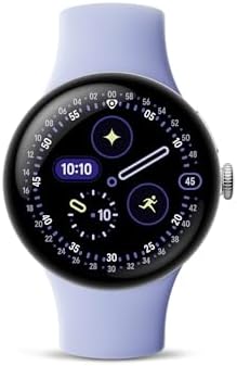 Google Pixel Watch 4  45mm    Android   2 Years of Data  Heart Rate Sleep & Fitness Tracking   40hr Battery   Matte Black Aluminum Case   Obsidian Active Band   LTE  2025   Google Pixel Watch app