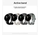 Google Pixel Watch Smartwatch   Activity & Heart Tracking   Matte Black