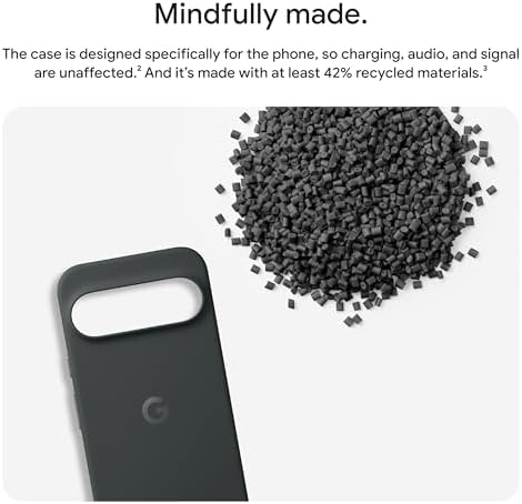 Funda para teléfono Google Pixelsnap para Google Pixel 10 + Pixel 10 Pro - Protección duradera - Silicona suave - Escarcha