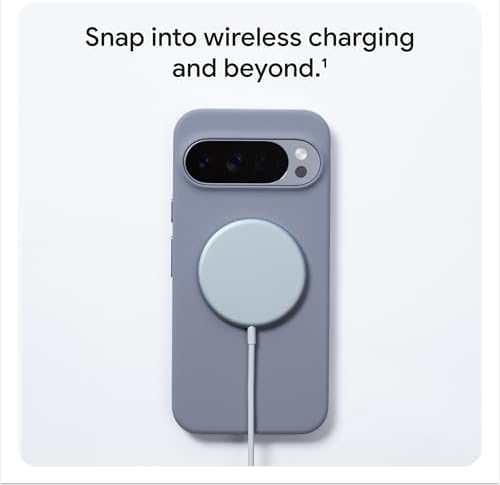 Funda para teléfono Google Pixelsnap para Google Pixel 10 + Pixel 10 Pro - Protección duradera - Silicona suave - Escarcha