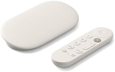 Google TV Streamer 4K   Fast Streaming Entertainment on Your TV with Voice Search Remote   Watch Movies  Shows  Live TV  and Netflix in 4K HDR   Smart Home Control   32 GB of Storage   Porcelain