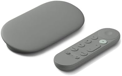 Google TV Streamer 4K   Fast Streaming Entertainment on Your TV with Voice Search Remote   Watch Movies  Shows  Live TV  and Netflix in 4K HDR   Smart Home Control   32 GB of Storage   Porcelain