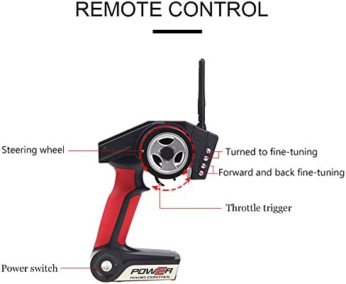 GoolRC WLtoys A979 B RC Car 2 4G 1/18 Scale 4WD 70KM/h High Speed Electric RTR Monster Truck