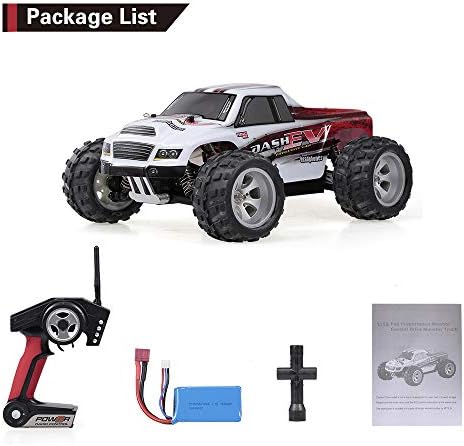 GoolRC WLtoys A979 B RC Car 2 4G 1/18 Scale 4WD 70KM/h High Speed Electric RTR Monster Truck