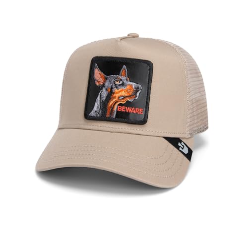 Goorin Bros  Core Combo Trucker Hat for Men and Women  The Doberman  One Size