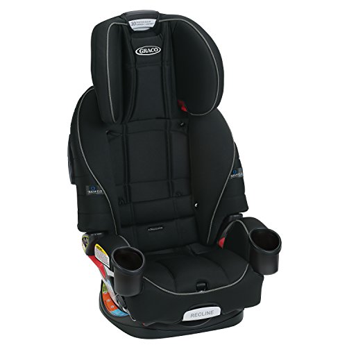 Graco 4Ever DLX 4 in 1 Car Seat  Charlie  Infant to Toddler Car Seat  with 10 Years of Use   Rear Facing  Forward Facing and Booster Modes   Safe  Comfortable and Convenient