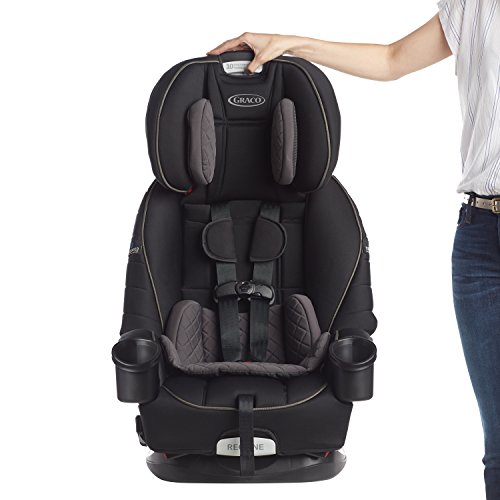 Graco 4Ever DLX 4 in 1 Car Seat  Charlie  Infant to Toddler Car Seat  with 10 Years of Use   Rear Facing  Forward Facing and Booster Modes   Safe  Comfortable and Convenient