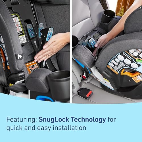 Graco 4Ever DLX 4 in 1 Car Seat  Charlie  Infant to Toddler Car Seat  with 10 Years of Use   Rear Facing  Forward Facing and Booster Modes   Safe  Comfortable and Convenient