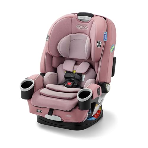 Graco 4Ever DLX 4 in 1 Car Seat  Charlie  Infant to Toddler Car Seat  with 10 Years of Use   Rear Facing  Forward Facing and Booster Modes   Safe  Comfortable and Convenient