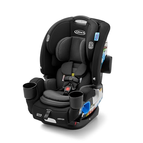 Graco 4Ever DLX 4 in 1 Baby Car Seat  Infant to Toddler Car Seat  10 Years of Use  Rear Facing  Forward Facing  Highback Booster  and Backless Booster Seat Modes  Comfortable and Convenient  Charlie