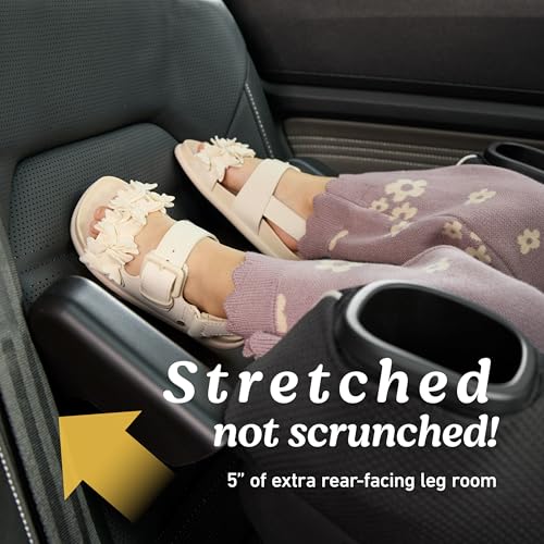 Graco Extend2Fit Convertible Baby Car Seat  Rear and Forward Facing  Adjustable Extension Panel for Extra Legroom  Gotham