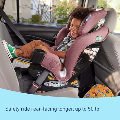 Graco Extend2Fit Convertible Baby Car Seat  Rear and Forward Facing  Adjustable Extension Panel for Extra Legroom  Gotham