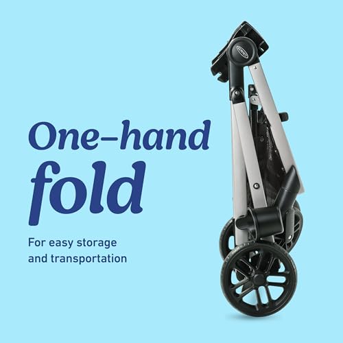 Graco Modes Pramette Travel System  Car Seat and Stroller Combo  Includes SnugRide LX Infant Car Seat and Baby Stroller  3 Modes  Car Seat Carrier  Pramette  Toddler Stroller  Ellington
