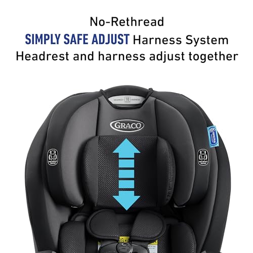 Graco TriRide 3 in 1 Reclining Car Seat  Kipling   Rear & Forward Facing Car Seat  Highback Booster  Adjustable Headrest