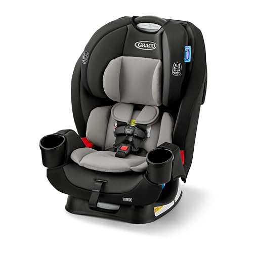 Graco TriRide 3 in 1 Reclining Car Seat  Kipling   Rear & Forward Facing Car Seat  Highback Booster  Adjustable Headrest