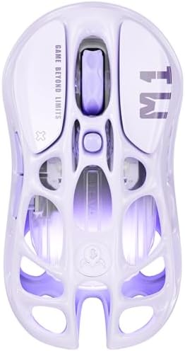 GravaStar Mercury M1 Pro Gaming Mouse  Lightweight Magnesium Alloy  26 000 DPI  PAW3395DM Sensor  5 Programmable Buttons  Support Wired/2 4GHz/BT  Up to 200 Hours Battery Life  Gradient Black 