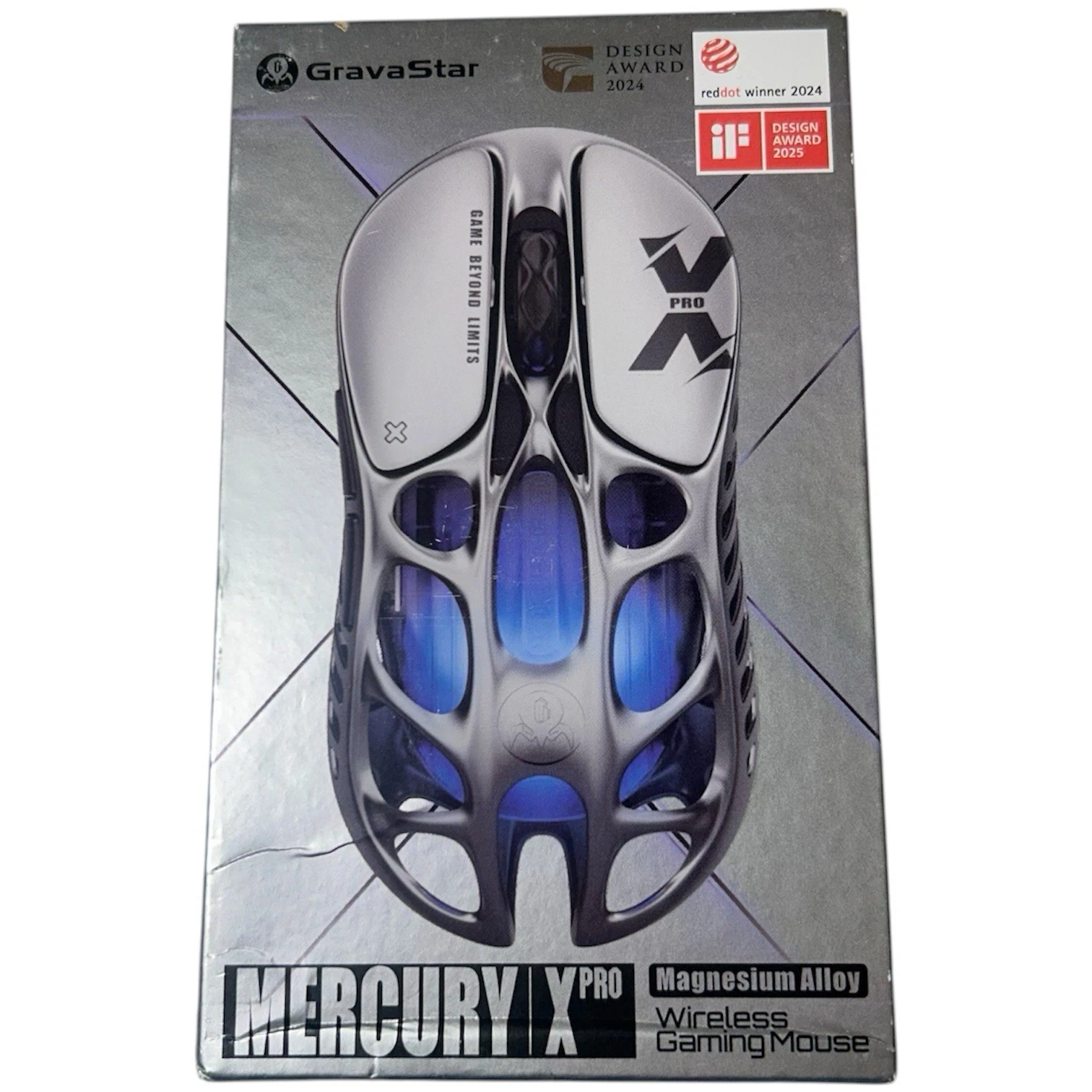 Gravastar Mercury X Pro Wireless Gaming Mouse 8K Polling 32K DPI L28   New