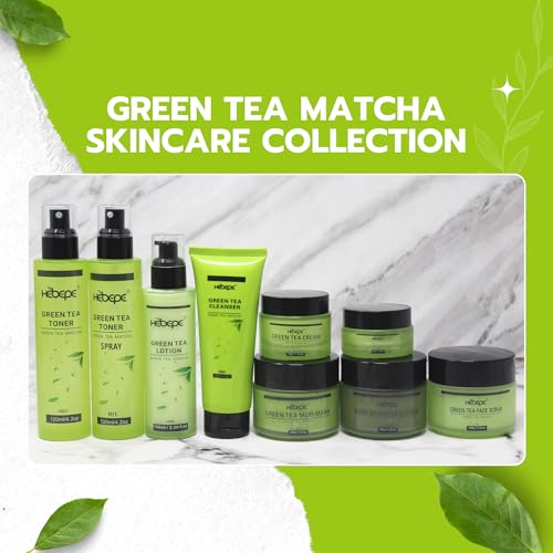 Green Tea Matcha Mud Mask with Aloe Vera  Deep Cleansing  Hydrating  and Relaxing Volcanic Clay Facial Mask