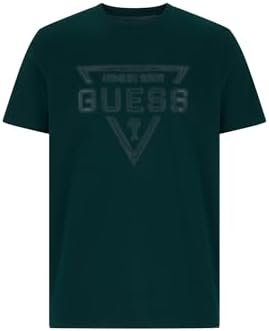Guess Mens Eco Short Sleeve Painted Triangle Tee