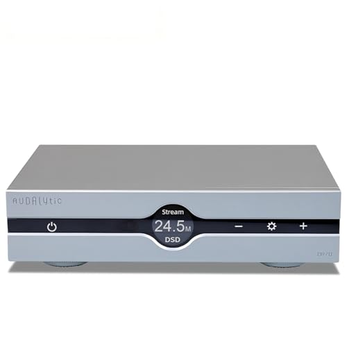 Gustard AUDALYTIC DR70 R2R Streaming DAC   Home Audio Network Bridge Streaming CK 01 Clock Native 1 bit DSD D/A Converter DSD512&PCM768kHz  Black