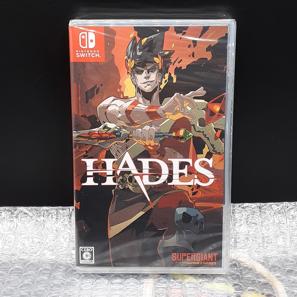 HADES  Soundtrack DLC inc   SWITCH Japan Game in EN FR DE ES IT JP KR PT New