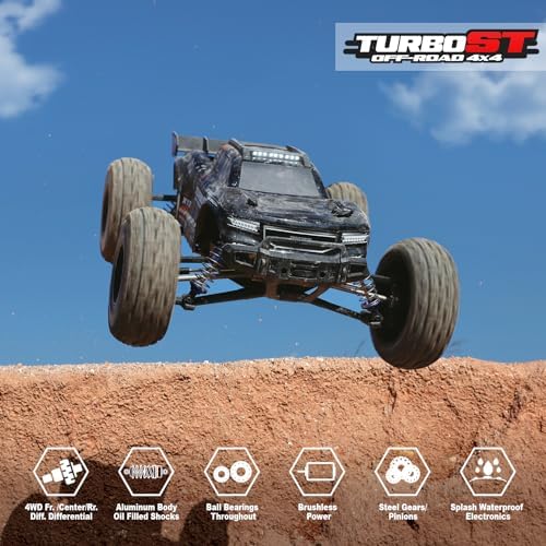 HAIBOXING 2997A Brushless RC Cars 1/12 Scale 4WD Remote Control Truck with Independent ESC  Fast RC Cars 45 MPH Max Speed RTR Off Road RC Car for Adults  Boys  3S Batteries Applicable  not Included