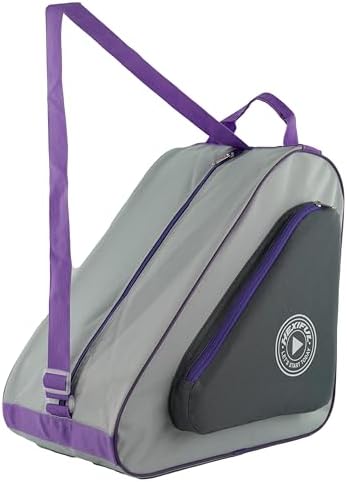 HEXIFUL Skate Bag for Ice  Inline  Roller & Quad Skates   Kids & Adults
