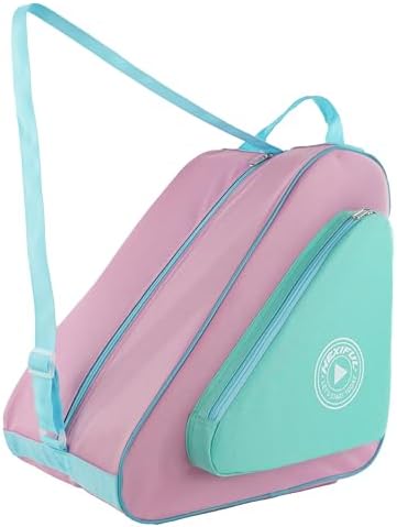 HEXIFUL Skate Bag for Ice  Inline  Roller & Quad Skates   Kids & Adults