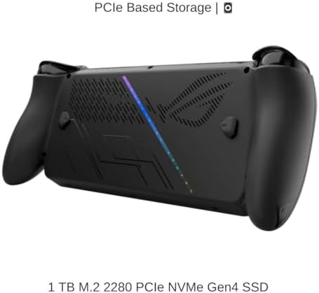 HIDevolution [2025] ASUS ROG X B O X Ally X RC73XA 7" FHD 120Hz, 2.0 GHz Ryzen AI Z2 Extreme, AMD Radeon, 24 GB LPDDR5 RAM, 1 TB PCIe SSD, Windows 11 Pro