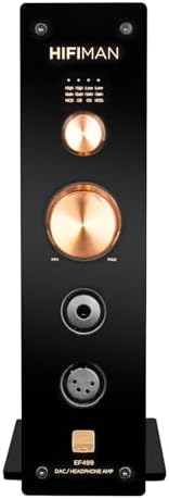 HIFIMAN EF499 Desktop Balanced Headphone DAC& Amplifier with R2R Architecture  XLR/RCA/6 35mm Output for Home Audio DAC  with Support for Streaming Media