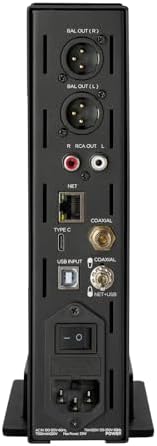 HIFIMAN EF499 Desktop Balanced Headphone DAC& Amplifier with R2R Architecture  XLR/RCA/6 35mm Output for Home Audio DAC  with Support for Streaming Media