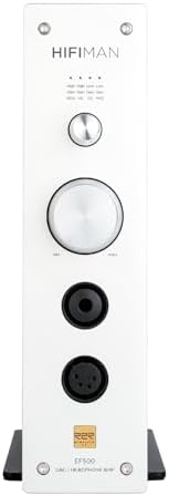 HIFIMAN EF500 Desktop Balanced Headphone DAC& Amplifier with HYMALAYA R2R LE  6 35mm/XLR/RCA Output for Home Audio  with Support for Streaming Media