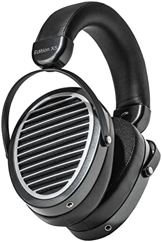 HIFIMAN Edition XS Full Size Over Ear Open Back Planar Magnetic Hi Fi Headphones with Stealth Magnets Design  Adjustable Headband  Detachable Cable for Audiophiles  Home  Studio Black